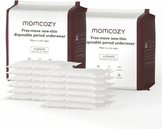 Momcozy постпартум гаќички за еднократна употреба 12 парчиња