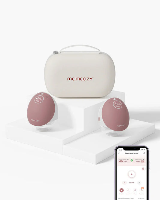 Momcozy M9 пренослива двојна електрична пумпа за гради