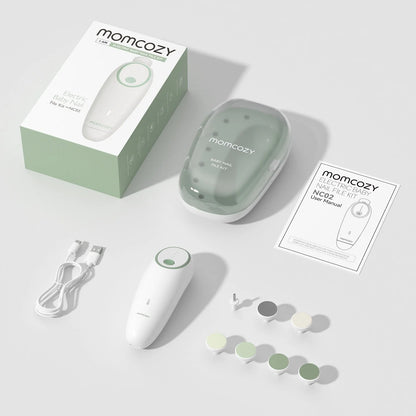 Momcozy тивок електричен тример за нокти