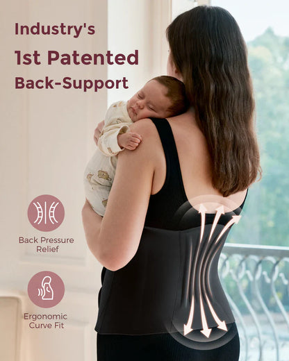 Momcozy Ergowrap Standard корсет за постпартум поддршка на абдомен со ергономски дизајн и лесен материјал