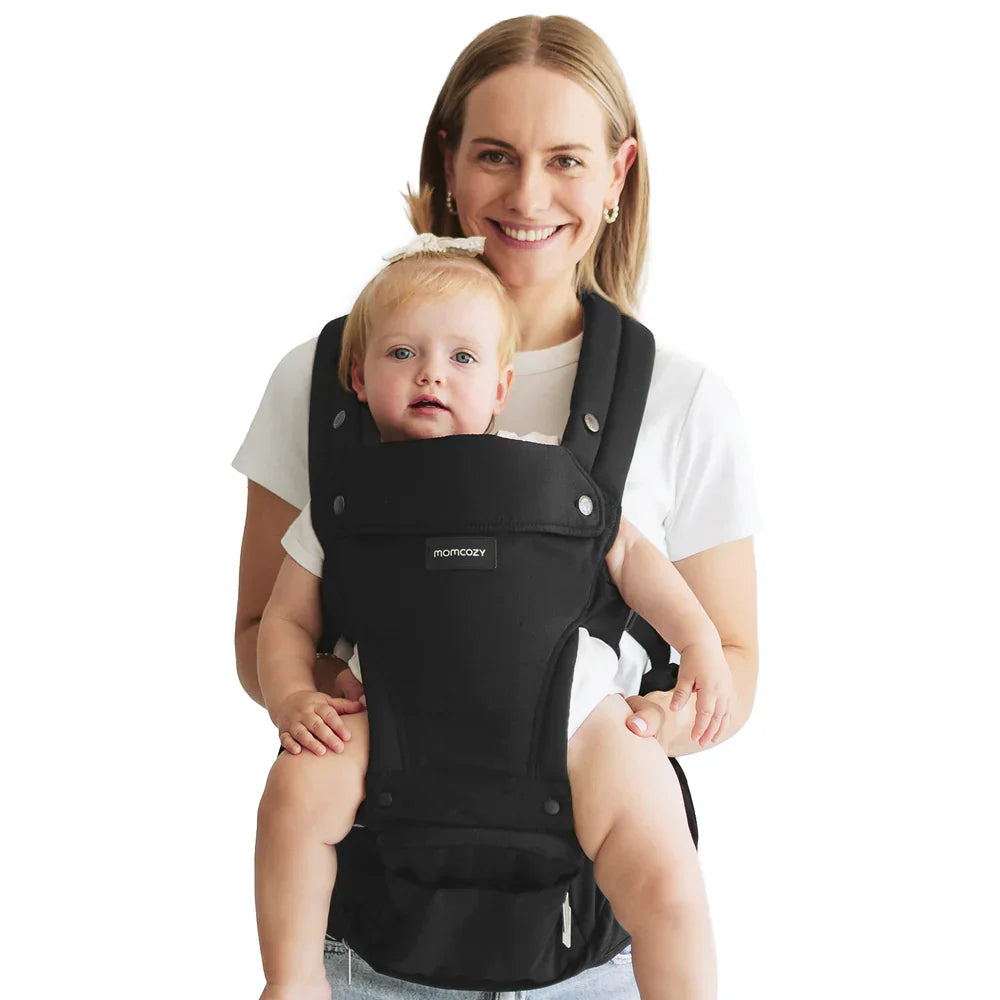 Momcozy 2 во 1 ергономски кенгур со седиште
