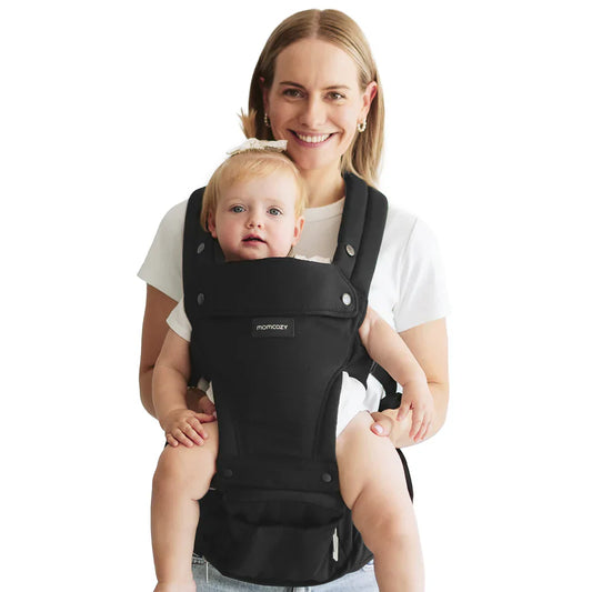 Momcozy 2 во 1 ергономски кенгур со седиште