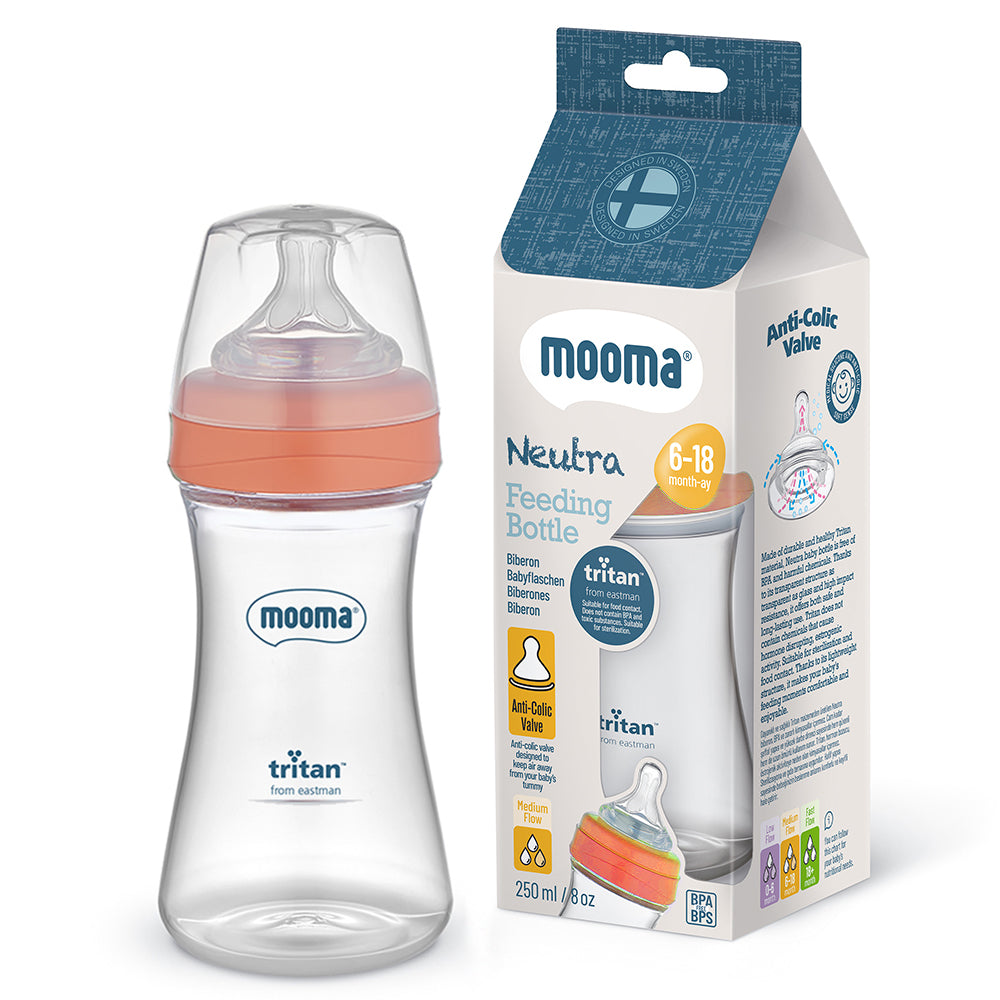 Mooma Anti Colic шише 250мл 6-18 месеци