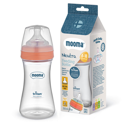 Mooma Anti Colic шише 250мл 6-18 месеци