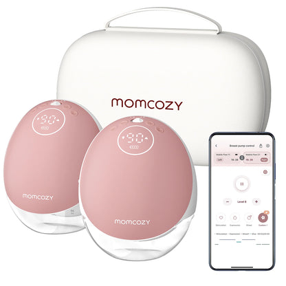 Momcozy M9 пренослива двојна електрична пумпа за гради