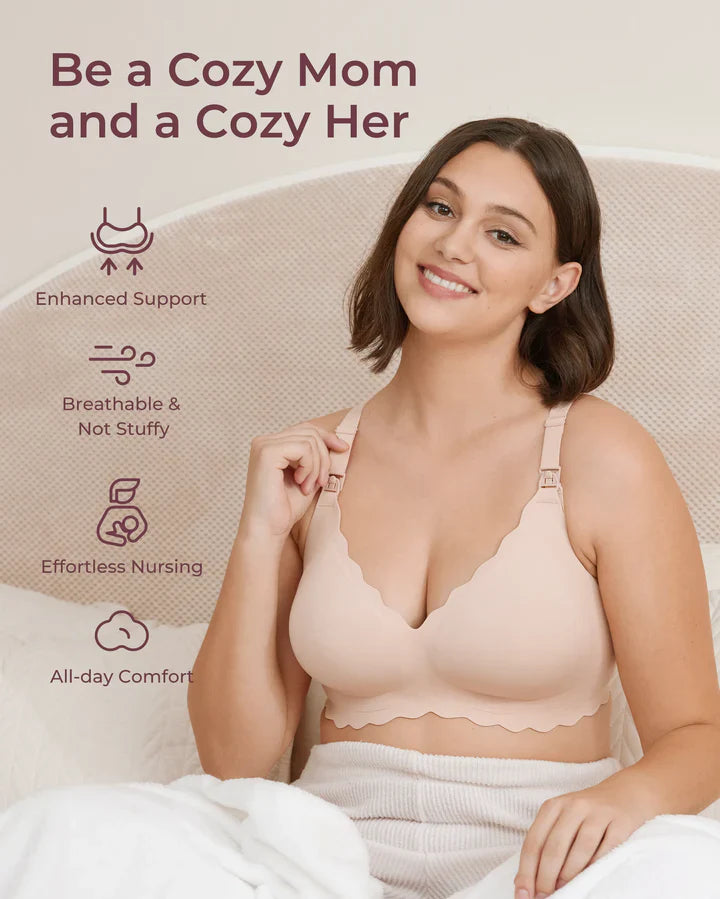 Momcozy Jelly Strip безжичен градник за доење со врвна поддршка и комфор