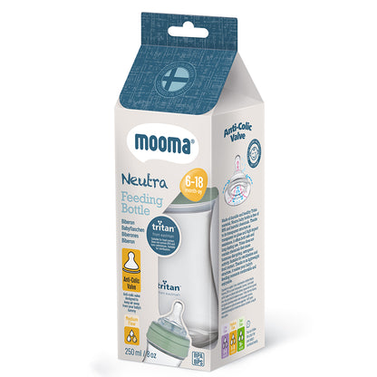 Mooma Anti Colic шише 250мл 6-18 месеци