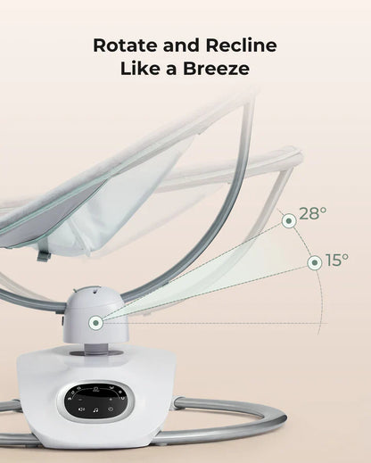 Momcozy CocoSway лулашка за бебиња со 3D движења