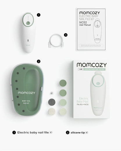 Momcozy тивок електричен тример за нокти
