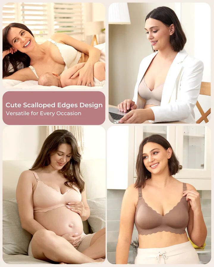 Momcozy Jelly Strip безжичен градник за доење со врвна поддршка и комфор