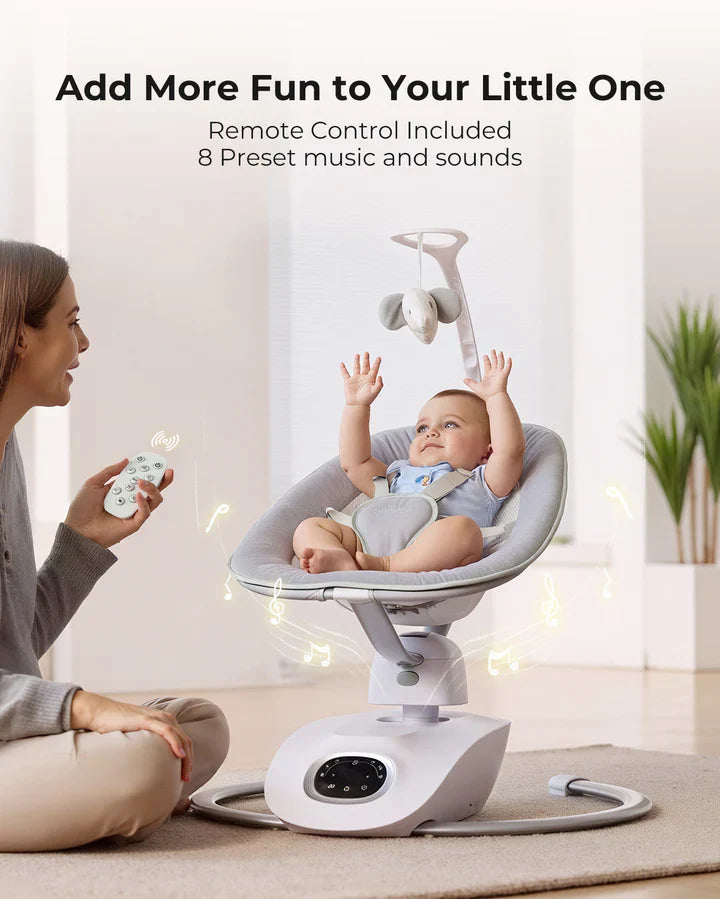 Momcozy CocoSway лулашка за бебиња со 3D движења