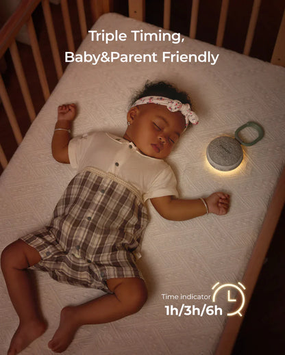 Momcozy пренослива машина со звуци за спиење и ноќно светло