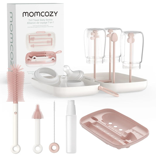 Momcozy 7 во 1 сет за чистење на бебешки шишиња