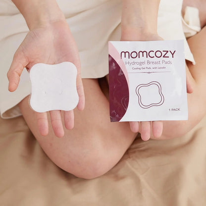Momcozy влошки за гради со хидрогел и ланолин за моментално олеснување