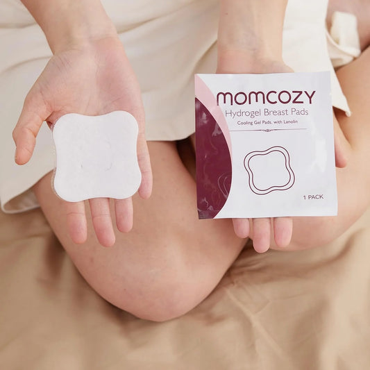 Momcozy влошки за гради со хидрогел и ланолин за моментално олеснување