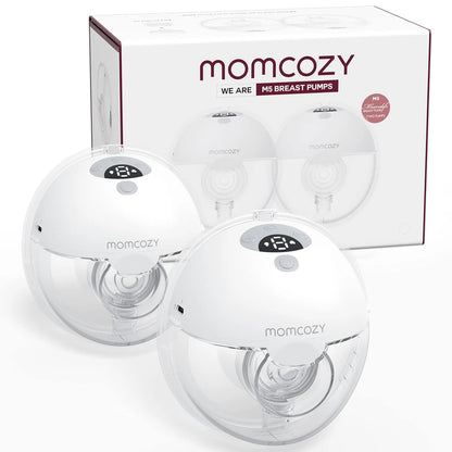 Momcozy M5 пренослива двојна електрична пумпа за гради