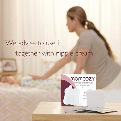 Momcozy влошки за гради со хидрогел и ланолин за моментално олеснување