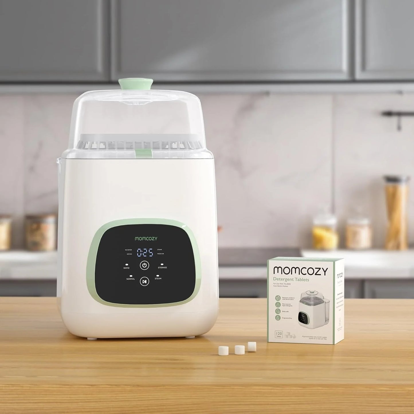 Momcozy таблети за чистење на KleanPal Pro 120 парчиња