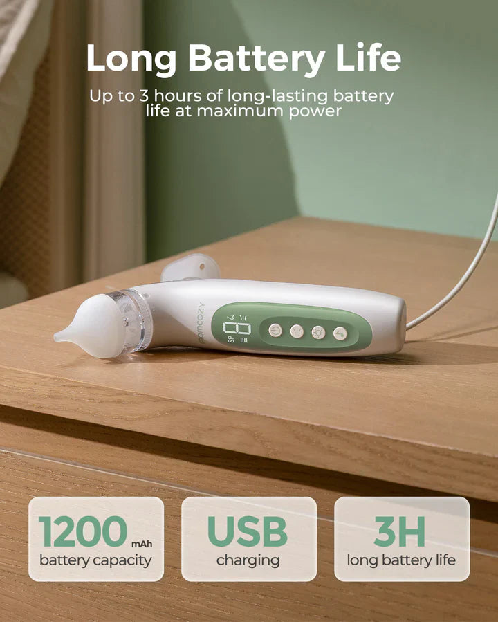 Momcozy BN007 2 во 1 електричен назален спреј и аспиратор