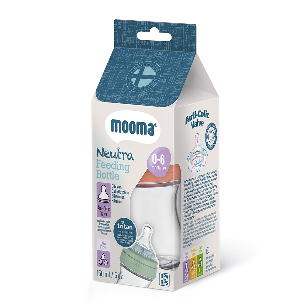 Mooma Anti Colic шише 150мл 0-6 месеци