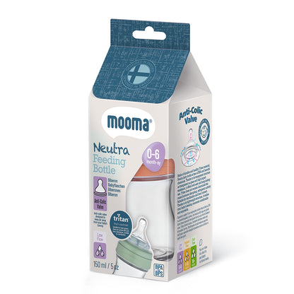 Mooma Anti Colic шише 150мл 0-6 месеци