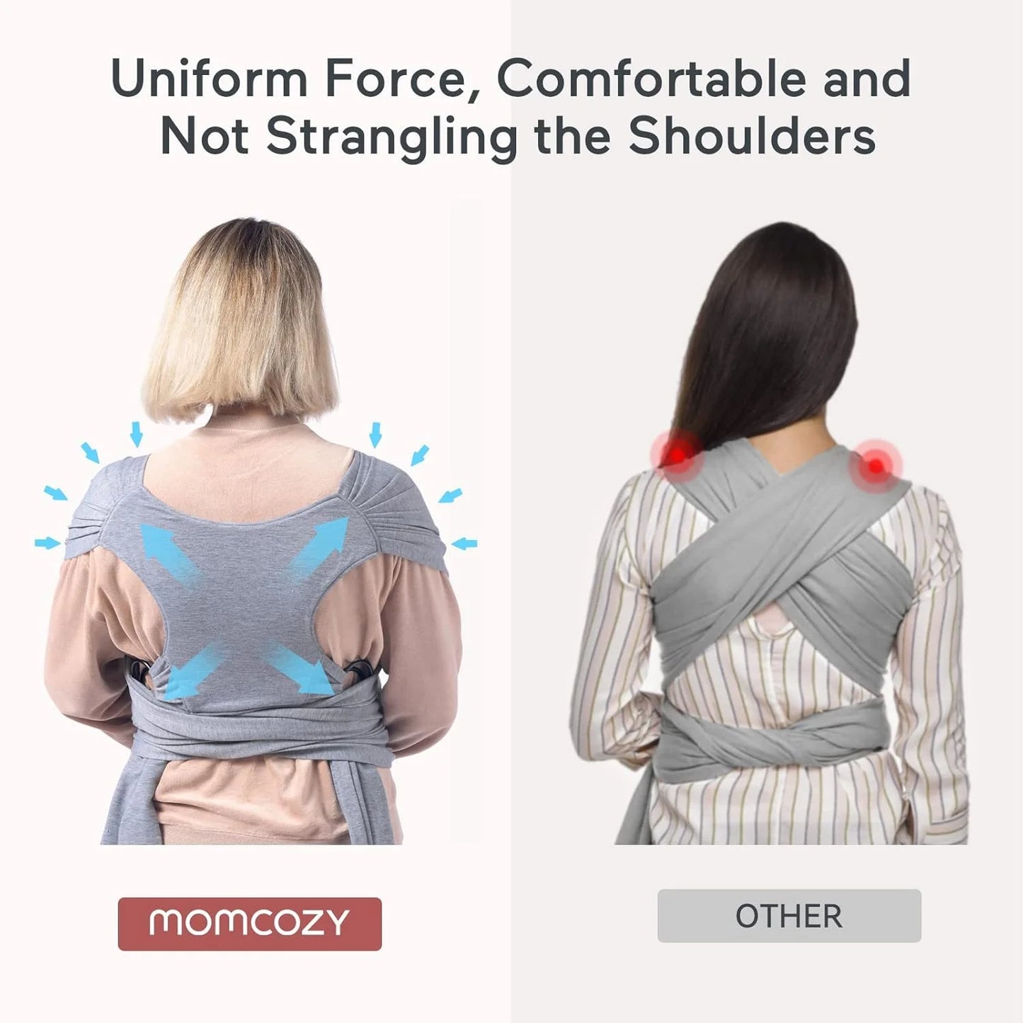 Momcozy марама за носење на бебе