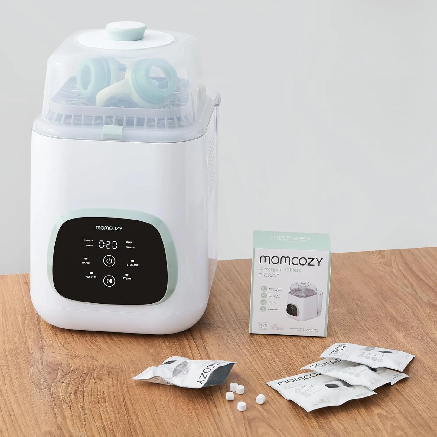 Momcozy таблети за чистење на KleanPal Pro 120 парчиња