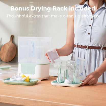 Momcozy стерилизатор и сушач на шишиња и цуцли