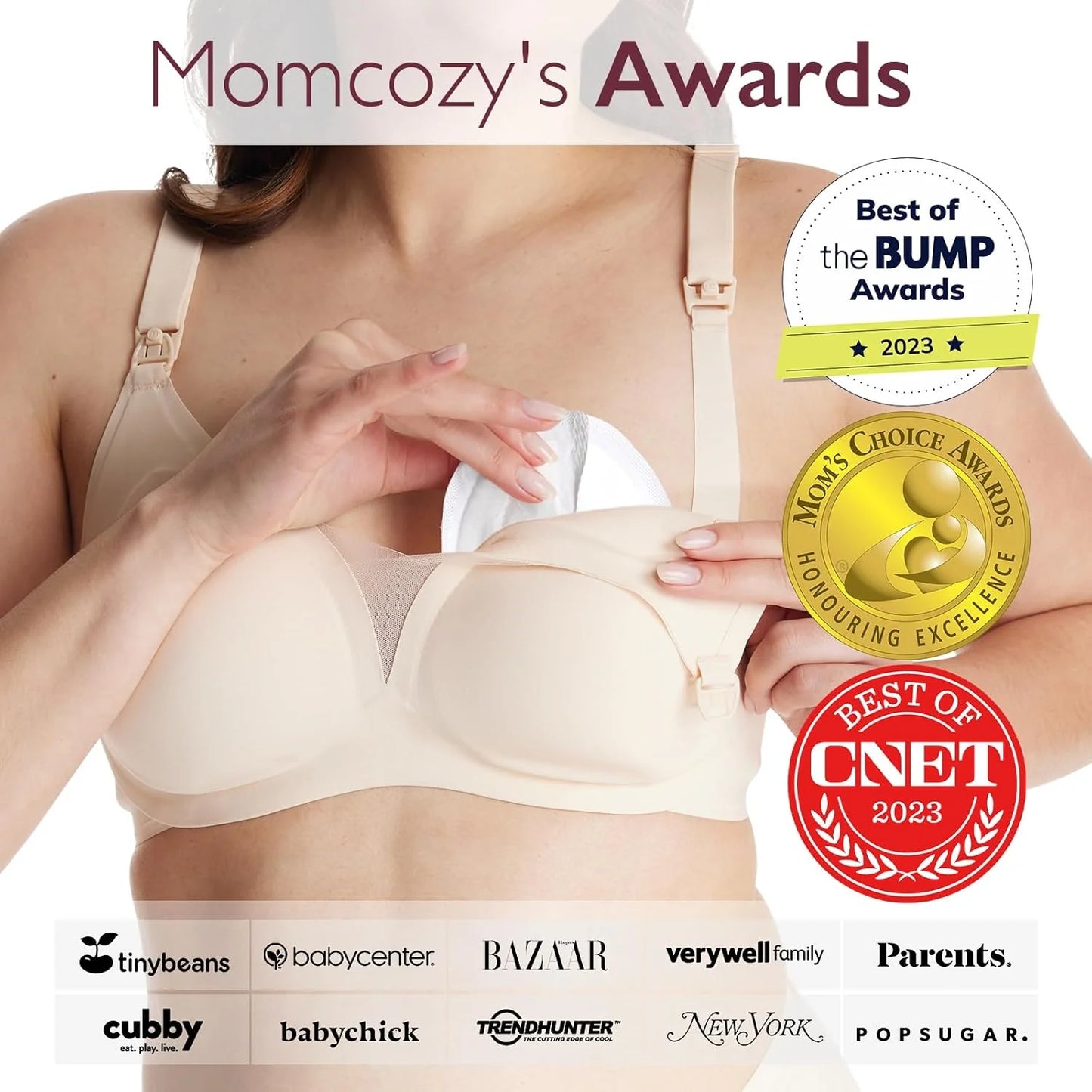 Momcozy ултра-тенки ултра-апсорптивни влошки за гради за еднократна употреба