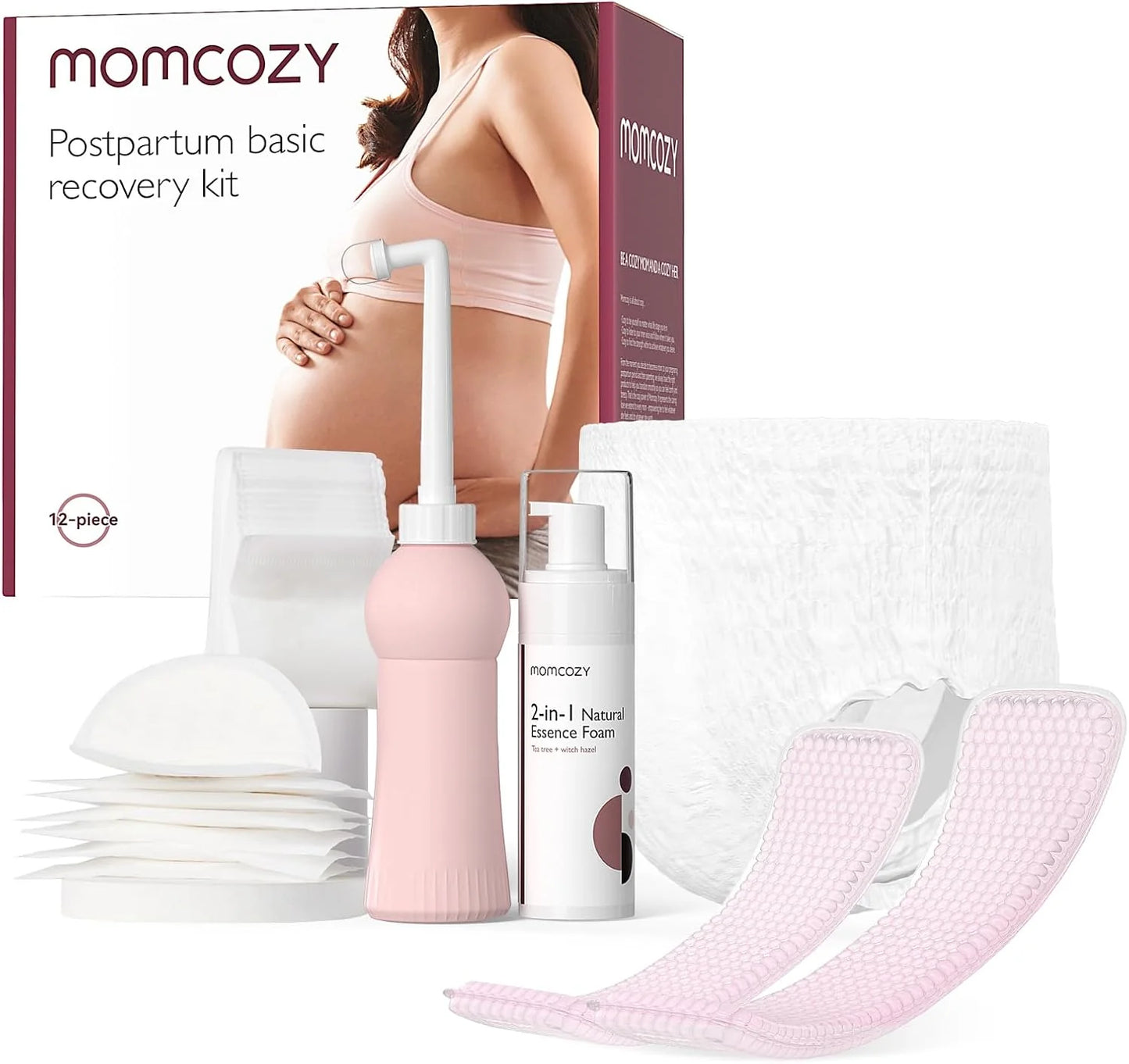 Momcozy постпартум сет за опоравување по спонтано породување