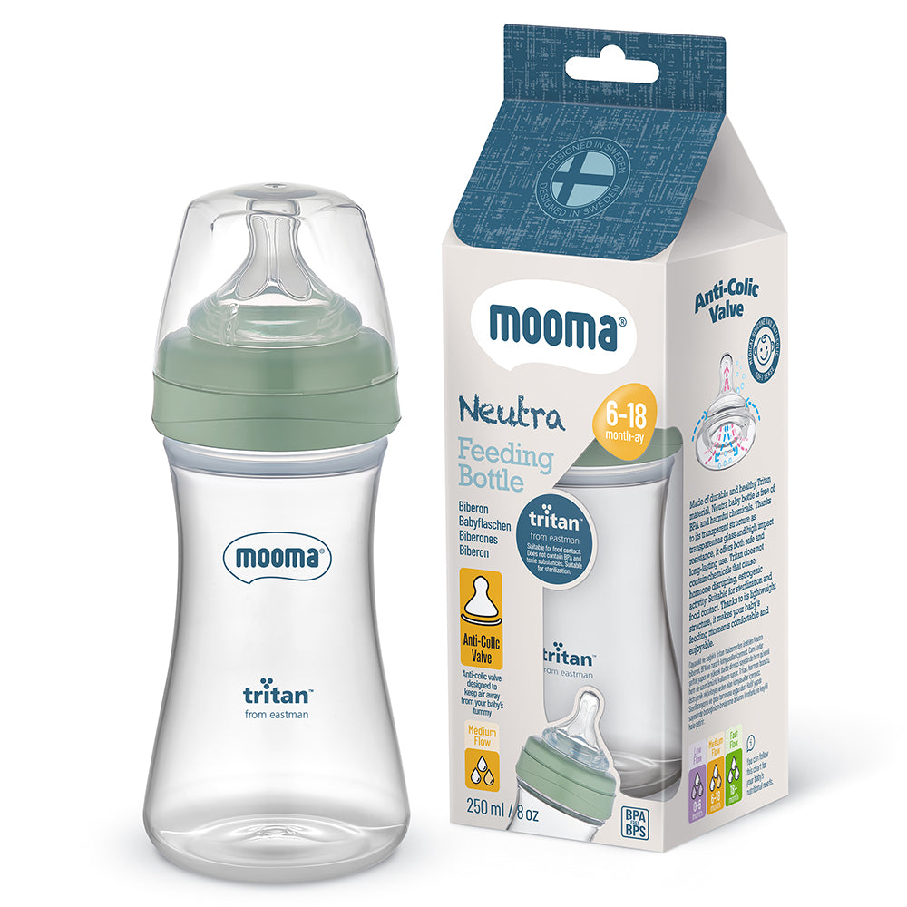 Mooma Anti Colic шише 250мл 6-18 месеци