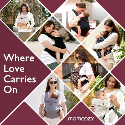 Momcozy BC001 ергономски бебешки кенгур 7-20кг