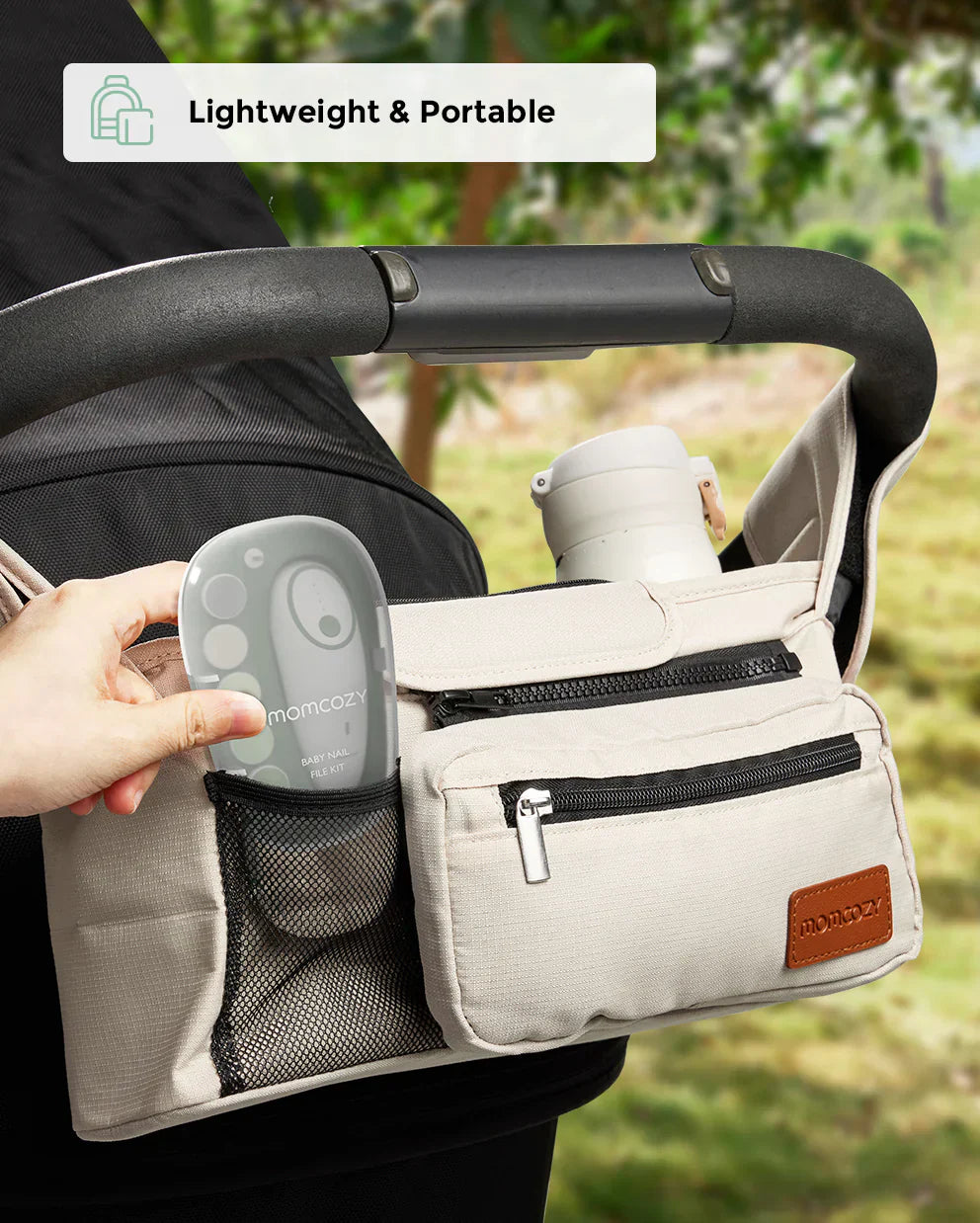 Momcozy тивок електричен тример за нокти