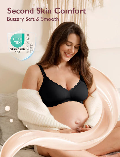 Momcozy Jelly Strip безжичен градник за доење со врвна поддршка и комфор