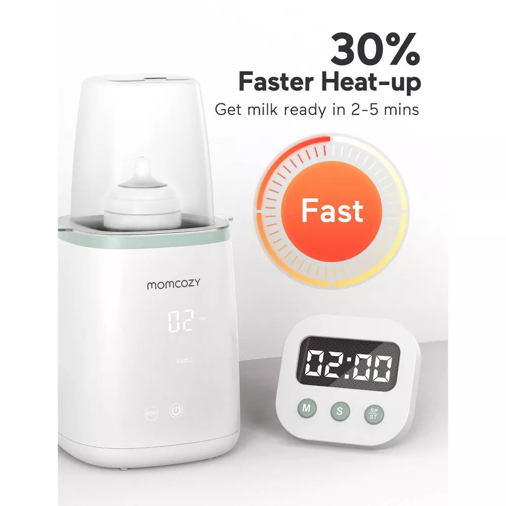 MomCozy MW01 6 во 1 пренослив грејач за шише