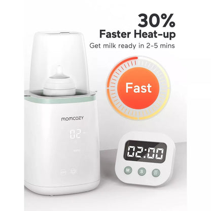 MomCozy MW01 6 во 1 пренослив грејач за шише