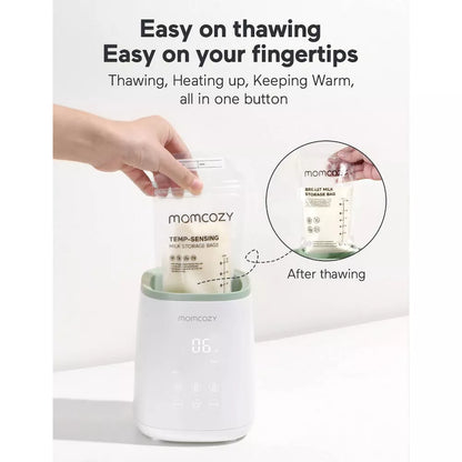 MomCozy MW01 6 во 1 пренослив грејач за шише