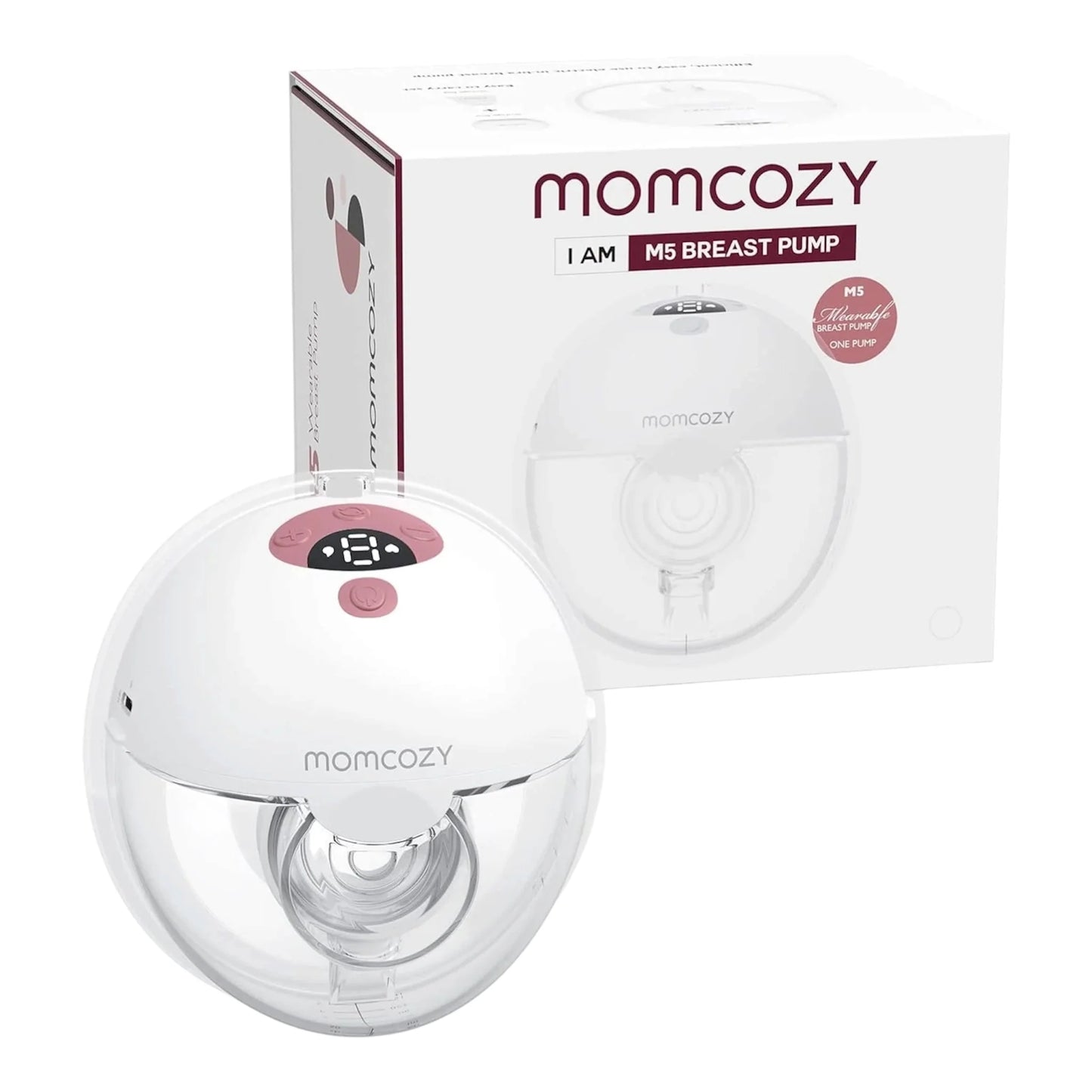 Momcozy M5 пренослива единечна електрична пумпа за гради