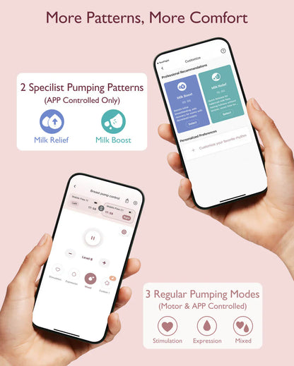 Momcozy M9 пренослива двојна електрична пумпа за гради