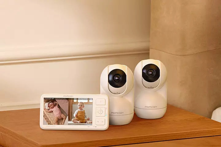 Momcozy бебе камера со 5.5'' Full HD екран и моќна батерија
