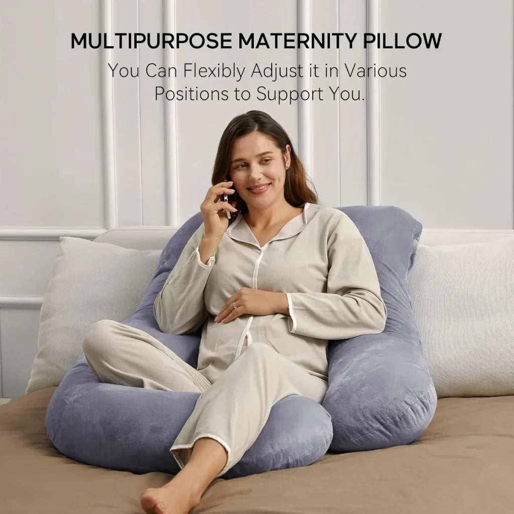Momcozy PP101 U форма на перница за трудници за целосна поддршка