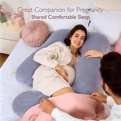 Momcozy PP101 U форма на перница за трудници за целосна поддршка