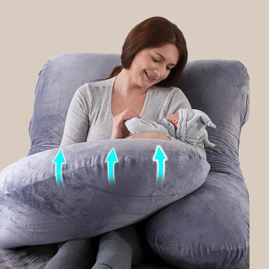 Momcozy PP101 U форма на перница за трудници за целосна поддршка