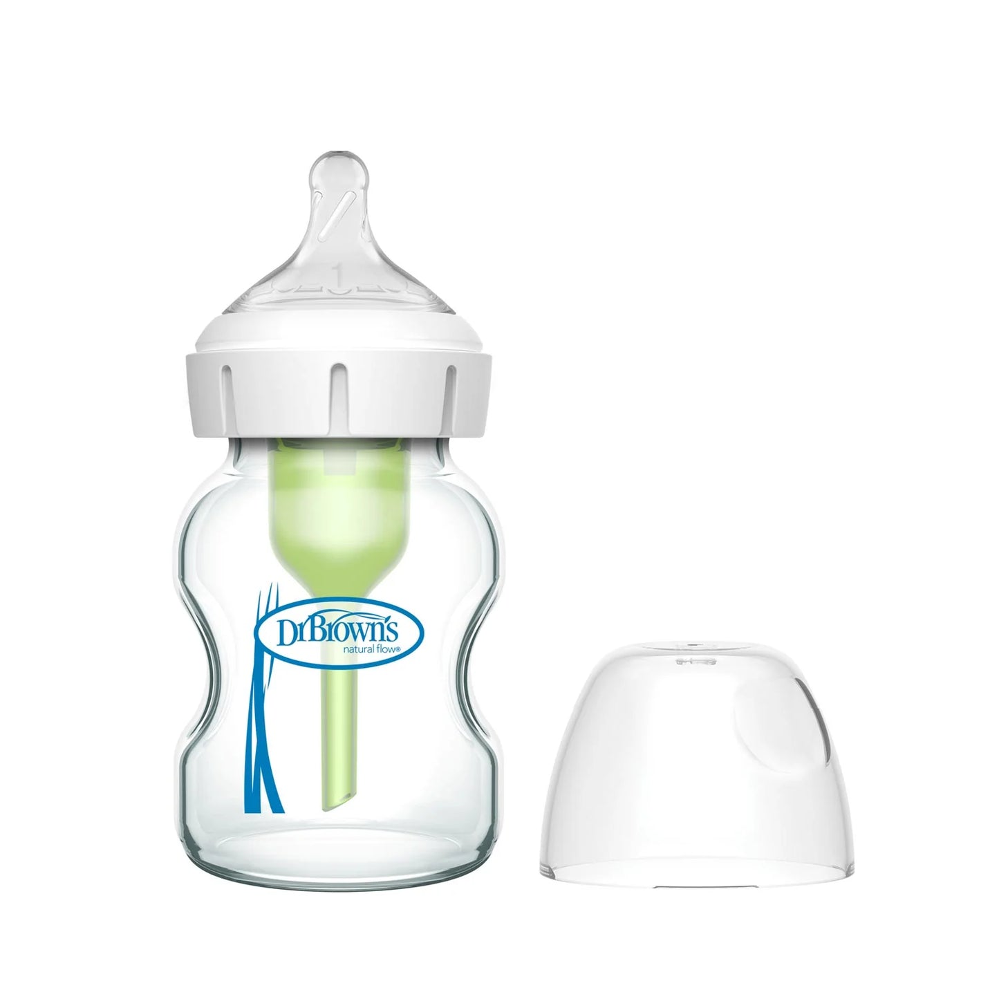 Dr. Browns Anti-Colic Стаклено шише со широка цуцла 150ml