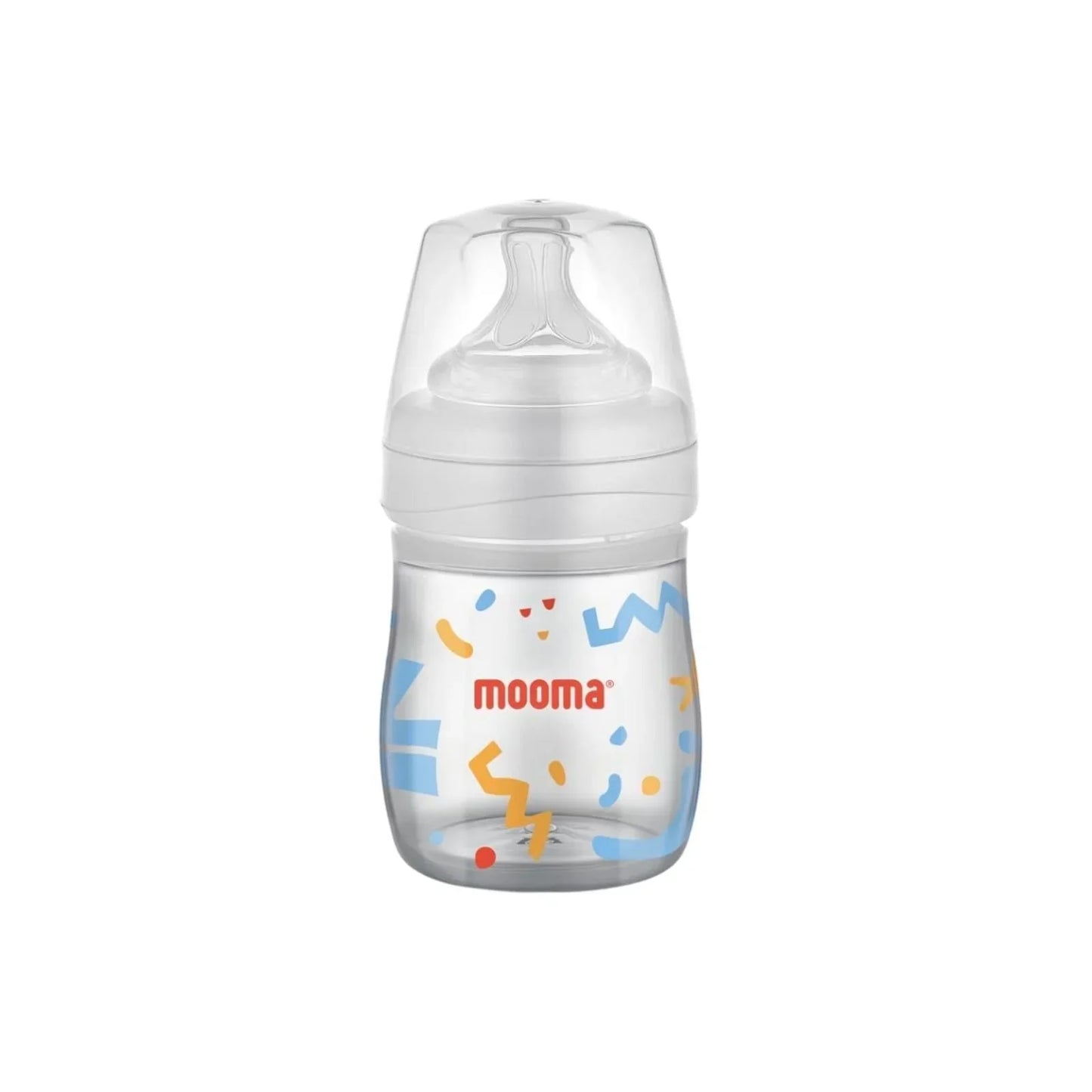 Mooma Confetti шише со бавен тек 150мл 0-6 месеци