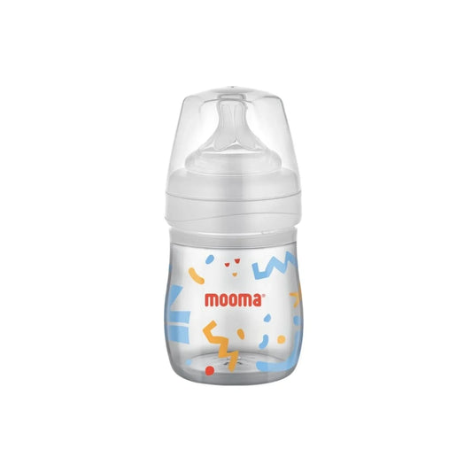 Mooma Confetti шише со бавен тек 150мл 0-6 месеци