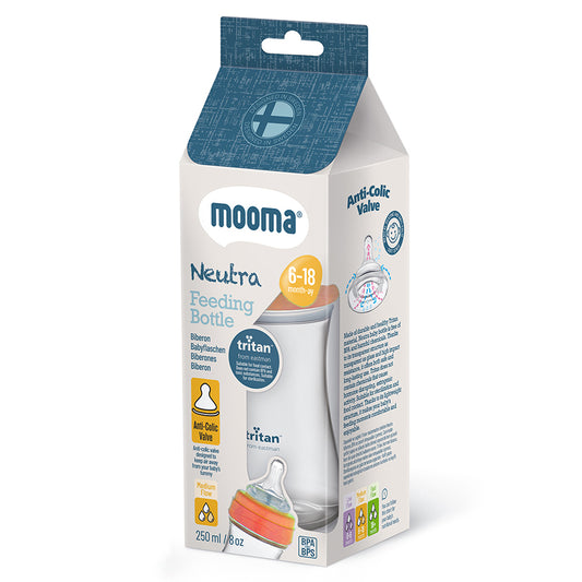 Mooma Anti Colic шише 250мл 6-18 месеци