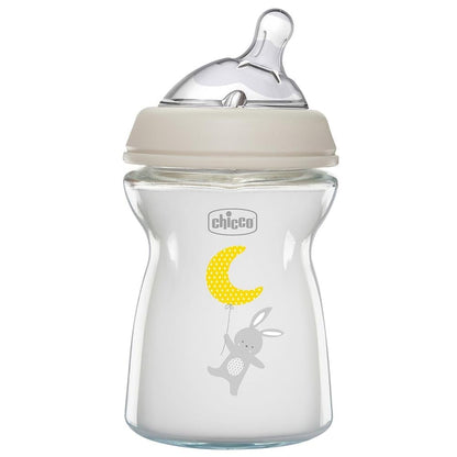 Chicco Natural Feeling Стаклено шише +0месеци 250мл