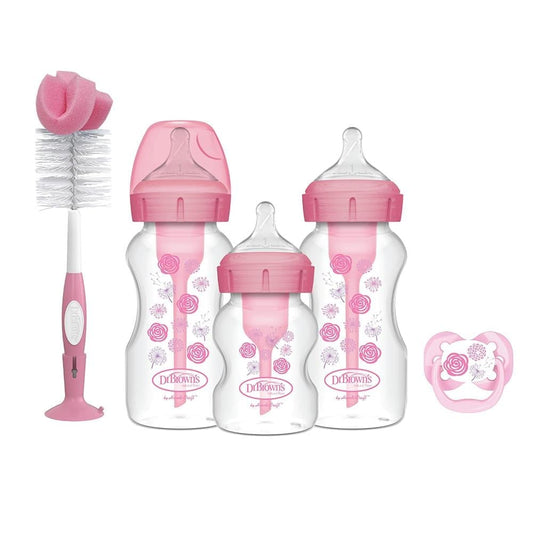 Dr. Browns Anti-Colic Pink сет за поклон