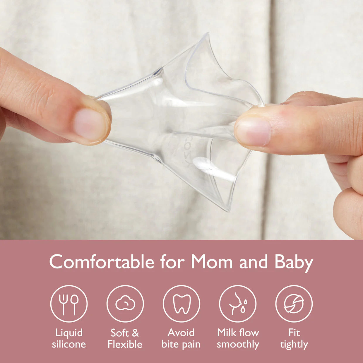 Momcozy силиконски штитници за брадавици